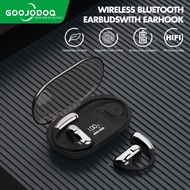GOOJODOQ Wireless Sport Earphones Bluetooth 5.3 Mic Earbuds Headphone EarPods for iphone Android