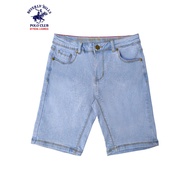 Beverly Hills Polo Club Kids Boy’s Stretchable Denim Shorts in Light Wash LV1792