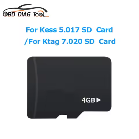 SD Card for KESS V5.017/KTAG V7.020 ECU Master Tool SD Card 4GB Files Contents Fix Damaged KESS 5.01