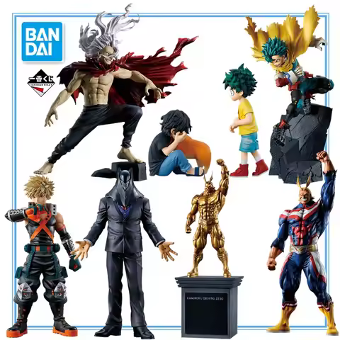 In Stock Original BANDAI Ichiban My Hero Academia Midoriya Izuku Bakugou Katsuki All·Might Ambivalen