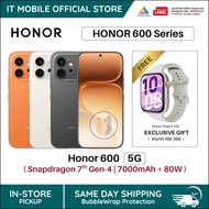 HONOR 600 5G Smartphone 28(12+16)GB+512GB ROM Next-Gen AI Imaging 7000mAh Battery 200MP Camera