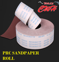 PRC 2" 4" 65M SAND PAPER ROLL ROLL SAND CLOTH KERTAS PASIR 60 80 100 120 150 180 240 320 400 600 800