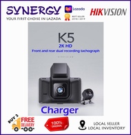 Kamera Dwi Saluran HIKVISION K5 Dashcam 4K