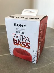 索尼藍牙喇叭Sony SRS-XB12(橙)