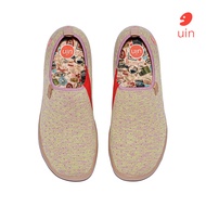 UIN Toledo Ⅰ รองเท้าท่องเที่ยวสี รองเท้าส้นเตี้ยสำหรับผู้หญิง รองเท้า Lefur-Toledo Knitted