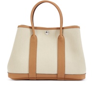 Hermès Biscuit Negonda and Beton Toile Garden Party 30 TPM Palladium Hardware, 2024