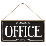 A high quality office logo wood printing craft hanging sign, office decoration, wall decoration, gla