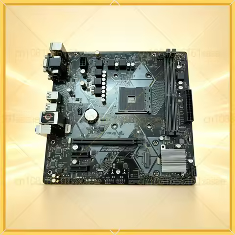 Used for ASUS PRIME B450M-K AM4 mATX Motherboard 2×DDR4 M.2 PCIe3.0 VGA DVI Support Ryzen 5600G 5700
