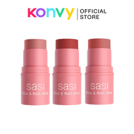 SASI Kiss & Blush Stick 4g (#01 First Crush / #02 First Date / #03 First Kiss)