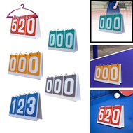 [Amleso2] Score Keeper Scoreboard Flipper Flip Score Board Score Flipper for Badminton Tennis Ball