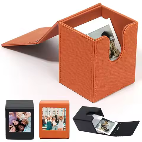 Instant Camera 4 Inch-Photo Storage Box PVC High Quality Card Holder Large Capacity Household for Po
