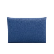 [未使用] 愛馬仕 HERMES Case Calvi Verso Veau Epsom