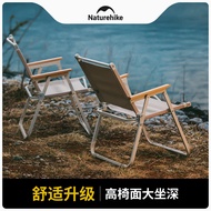 Naturehike Folding Chair Heavy Duty Foldable Camping Chair Kermit Chair Garden Beach Picnic Fishing Chairs Quick Open &amp; No Assemble Needs