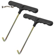 2Pcs Trampoline Spring Pull Tool, Trampoline Puller T-Hook Spring Puller Tool