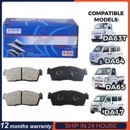 Front Brake Pad Suzuki Transformer DA63T DA64V DA64W DA17V DA17W DA65 DA65T Disc Pad Brake Pad
