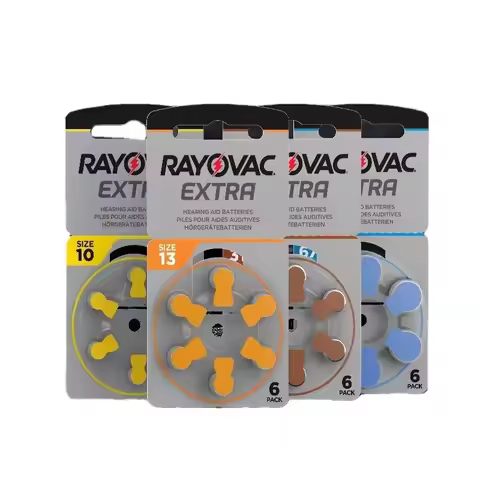 New 6pcs Hearing Aid Battery p10 P312 P13 P675 For Hearing Aids