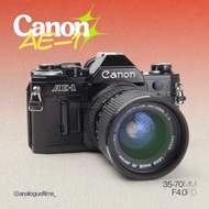 PREMIUM (ready) Kamera Analog Canon AE-1 AE1 kit 35-70 New FD Super