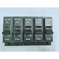 EATON 6A 10A 16A 20A 30A 1 POLE PLUG IN MCB (MINIATURE CIRCUIT BREAKER)