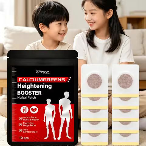 EELHOE Heightening Booster Patch Relieve Fatigue Deeply Nourishing Breathable Nonwoven Pure Herbal E