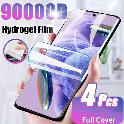 4Pcs Hydrogel Film For Realme Note 50 60X 70T 60 Realme Neo7 Turbo Neo7X Screen Protector