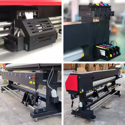 3.2 meters large format printer high quality vinyl sticker flexible banner 10 feet sublimation trans