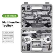【มาถึงใน 3 วัน】ROCKBROS Professional Bicycle tool kit 44 PCS Repair Tools Box With Ratchet Wrench So