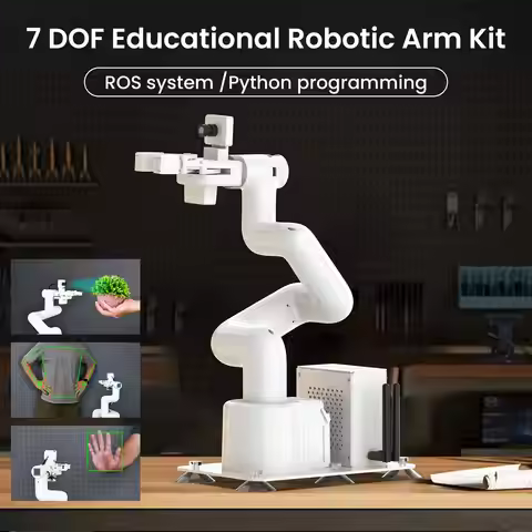 Yahboom JetCobot 7 DOF Collaborative Robotic Arm ROS AI Visual Recognition Support Jetson NANO/ORIN 