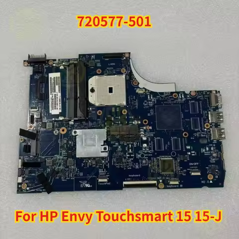 For HP Envy Touchsmart 15 15-J Laptop Motherboard 720577-501 Test Ok