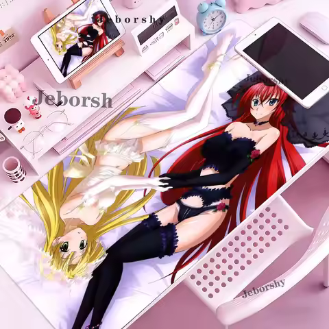 Anime High School Dxd Mouse Pad Computer Mat Gaming Teclado Mousepad Large Cute Padmouse Keyboard Ga
