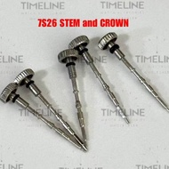 Seiko 7S26 Movement Stem and crown replacement Watch accessories