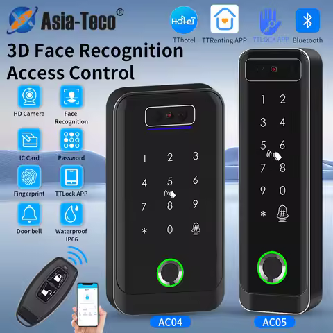 Multiple Platform TTlock TTHotel TTRenting Smart Lock Fingerprint & Face Recognition Access Control 