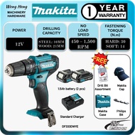 MAKITA DF333DZ / DF333DWYE / DF333DWAE 12Vmax Cordless Drill Power Drill Battery Driver Drill 10MM (3/8")