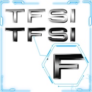 3D ABS Plastic Sticker TFSI Logo Car Rear Trunk Emblem Badge Decals For Audi A3 A4 A5 A6 A7 A8 Q2 Q3