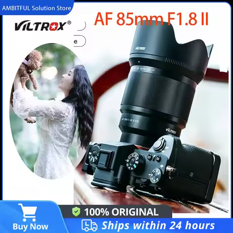 VILTROX AF 85mm F1.8 II STM Full Frame Auto focus Portrait Lens Large Aperture for Nikon Z Fuji X So