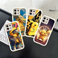WC26 Pikachu Casing for hp Plating Tecno ITEL Infinix Spark Pova POP Zero 5 P55 RS4 8 A70 GO 30 7 20