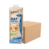 4CARE Balance Oat Milk Plus รสจืด (1000 ml x 12 กล่อง) นมโอ๊ต ผสมน้ำนมอัลมอนด์และน้ำนมข้าวกล้องหอมมะ