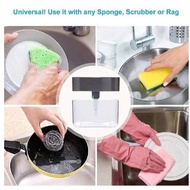 Dishwashing Soap Dispenser 2 In 1 Soap and Sponge Holder -U2U.SHOP.