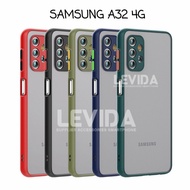 case samsung galaxy a32 4g soft case matte colored frosted samsung a32 - navy