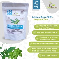 Lemon Balm With Jiaogulan Tea Contains 30 Tea Bags