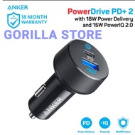 Anker PowerDrive PD 2 Car Charger BlackGray A2721HF1