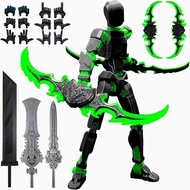 T13 (Assembly Completed) 3D Printed Action Figure, Dummy 13 Robot Action Figure, T13 Collectible Art
