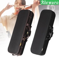 [Kloware] Violin Hard Shell Case Violin Box Waterproof Oxford Cloth with Straps Sturdy