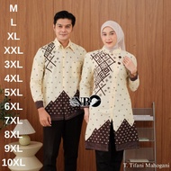 KATUN KEMEJA Men's Couple Batik Tops Latest JumboWanitas - Long Sleeve Shirts - Kimono Tunics for Nu