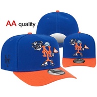 New York Mets Cartoon 9FIFTY A-Frame Baseball Cap Fashion Hip-Hop Cap Adjustable Baseball Cap Outdoo