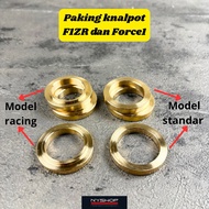 FIZR F1zr Force 1 Exhaust Gasket Brass Material F1zr Fizr Force 1 Exhaust Gasket