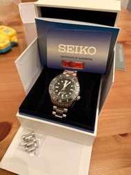Seiko gmt diver spb381 j1 綠圈綠面 新舊如圖 full set