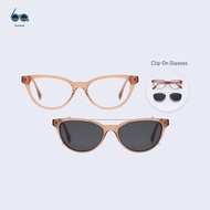 Baobab Eyewear | PENN Clip-On Sunglasses Glasses | Detachable Sunnies For Men and Women Cat Eye