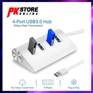 7--PORT USB 3.0 HUB, ALUMINUM DATA HUB WITH 5V/4A 20W POWER ADAPTER AND 4.9FT USB CABLE OF DESKTOP P