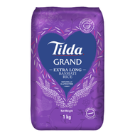 Basmati Rice Grand 1kg Tilda brand Free shipping  ทิลด้า ข้าวบาสมาติ พันธุ์เม็ดใหญ่ยาว 1 กก. ส่งฟรี