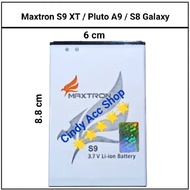 Baterai Maxtron Pluto A9 Maxtron S9 XT Maxtron S8 Galaxy Batre Battery